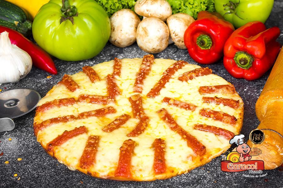 Pizzas tradicionales - Caracol Pizzería